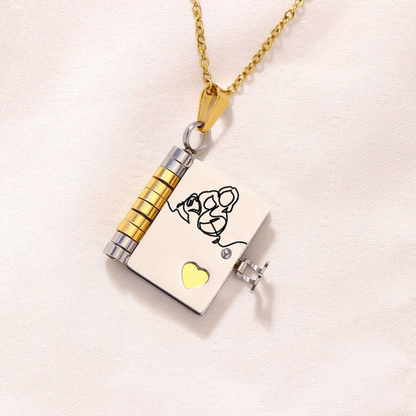 For Granddaughter - The Most Beautiful Chapter Book Necklace
