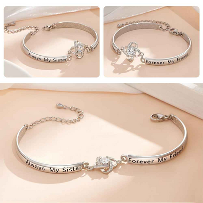 Bracciale quadrifoglio
