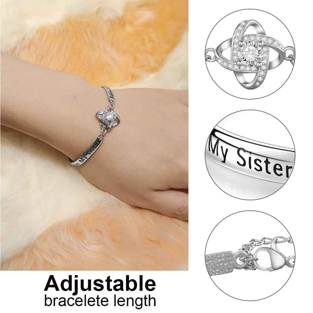 Bracciale quadrifoglio